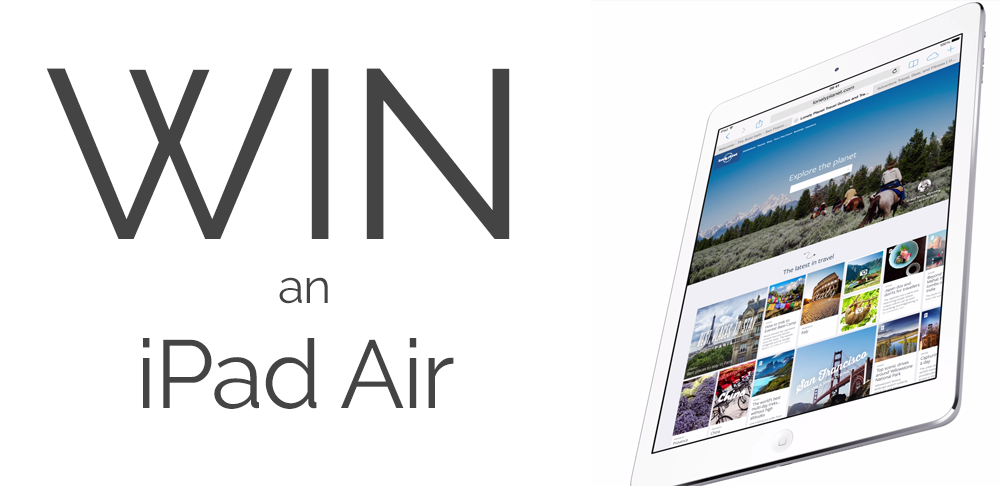 Win an iPad Air | Yirika - Search the web
